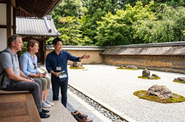 Kyoto Japanese Garden Lover's Private Tour with Government-Licensed Guide