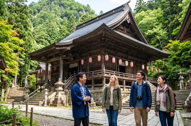 Yamagata / Yamadera Half-Day Private Trip with Government-Licensed Guide