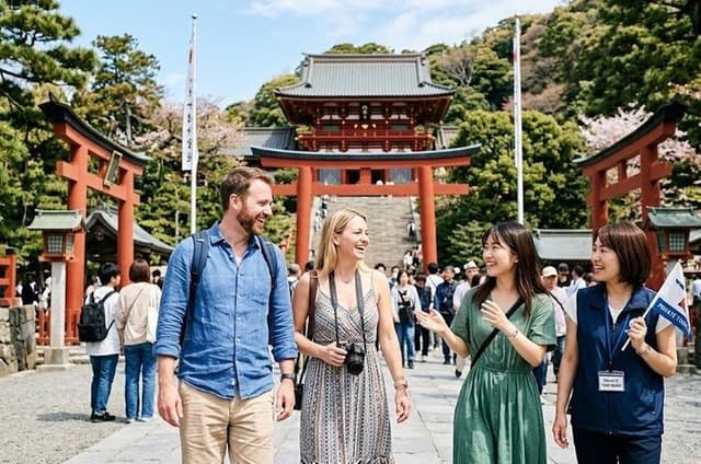 Kamakura 6hr Private Walking Tour with Government-Licensed Guide