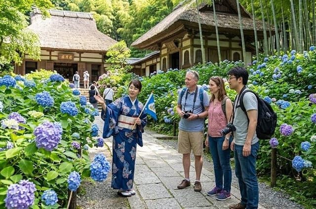 Kamakura Zen Temples and Gardens Private Trip with Government-Licensed Guide