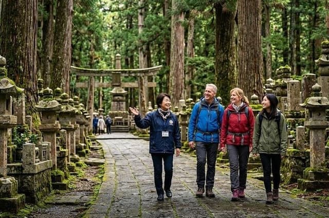 Mt. Koya Sacred Full-Day Private Tour (Osaka departure) with Licensed Guide