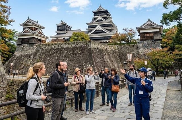 Kumamoto Full-Day Private Tour with Government-Licensed Guide