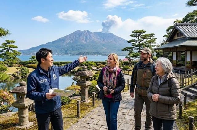 Kagoshima Full-Day Private Tour with Government-Licensed Guide