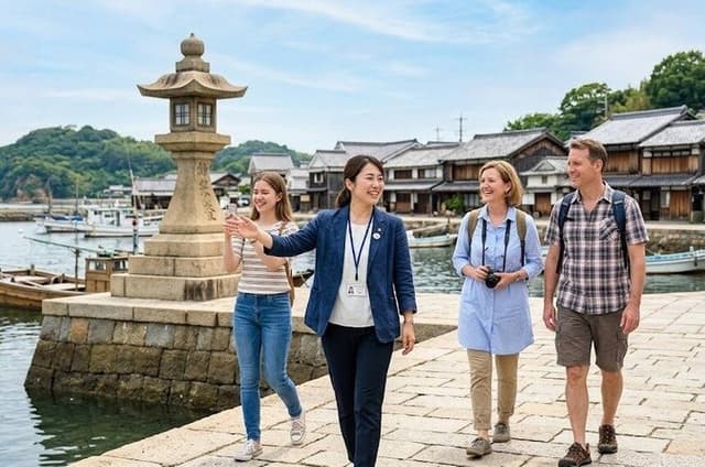 Fukuyama/Tomonoura Half-Day Private Tour with Government-Licensed Guide
