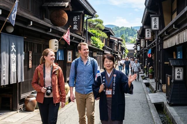 Takayama Full-Day Private Tour with Government Licensed Guide