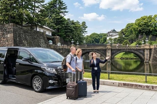 Tokyo 7hr Tour Licensed Guide & Vehicle: NRT Airport Drop Off