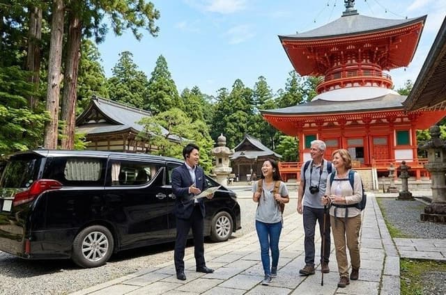 Mt Koya Full Day Tour from Osaka with Licensed Guide and Vehicle