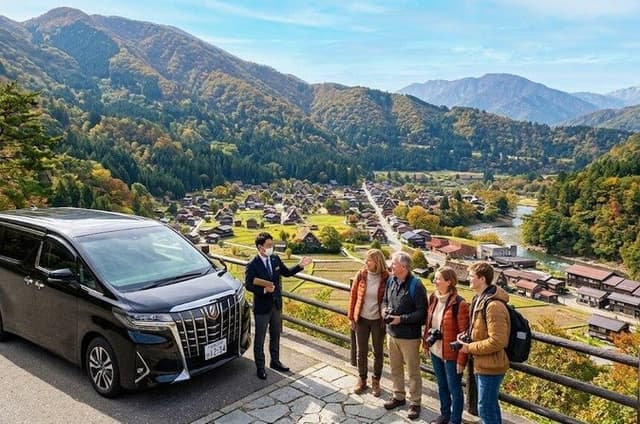 Shirakawago & Takayama Tour Kanazawa DEP: Driver Only, No Guide