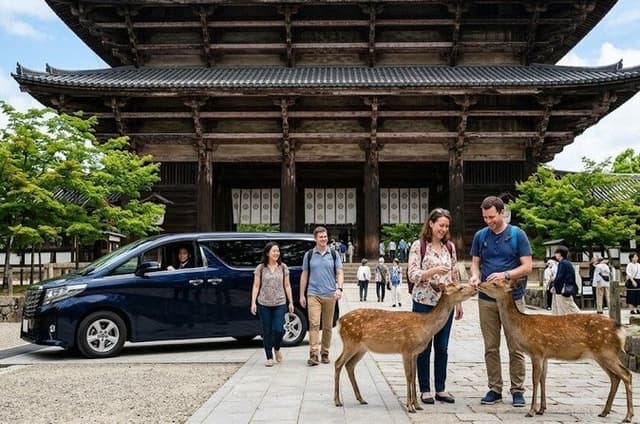 Private Tour to Nara from Osaka with English speaking Driver