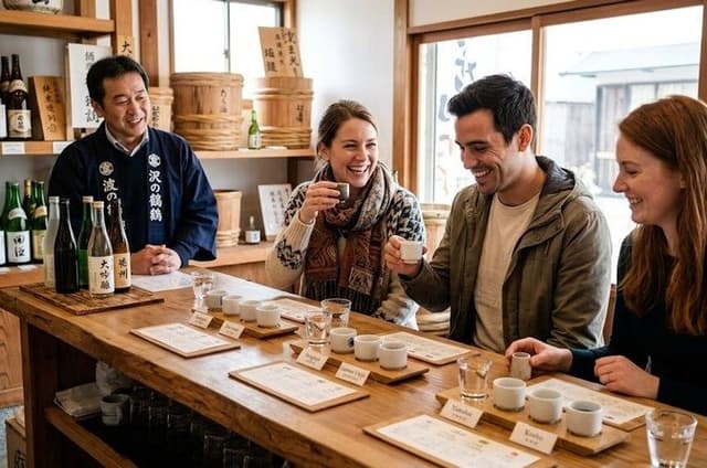 Exploring Nada Sake Breweries Kobe Private Tour with Government-Licensed Guide