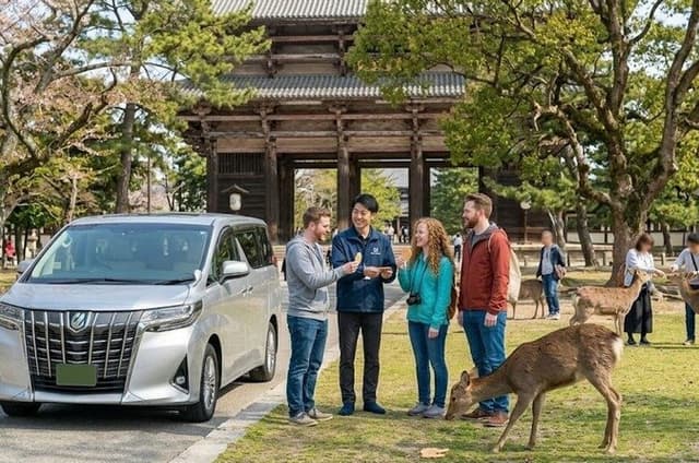 Private Nara Tour with Government Licensed Guide & Vehicle (Osaka Departure)