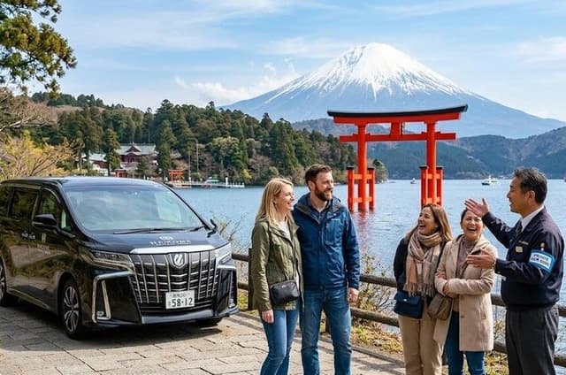 Hakone Full Day Tour with Guide and Vehicle
