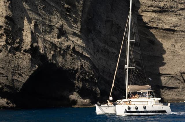 Luxury Small-Group Catamaran Cruise with BBQ, Open bar & Transfer
