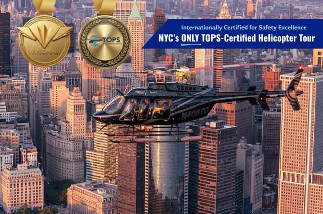 New York City Sunset Helicopter Tour from New Jersey