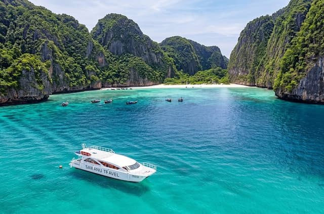 Phi Phi & Khai Island by Sawanu Speed Catamaran
