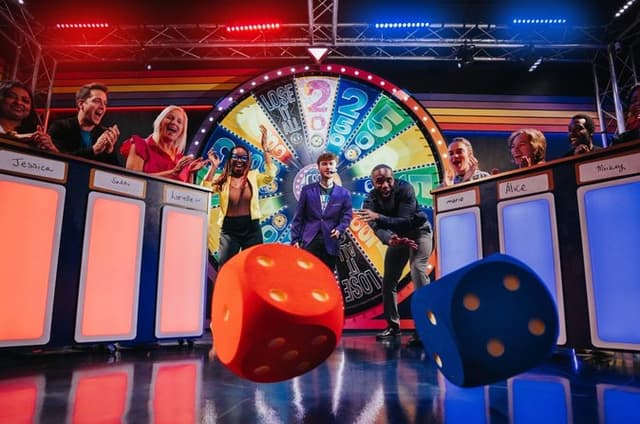 Great Big Game Show Minneapolis Immersive Set at Mall of America
