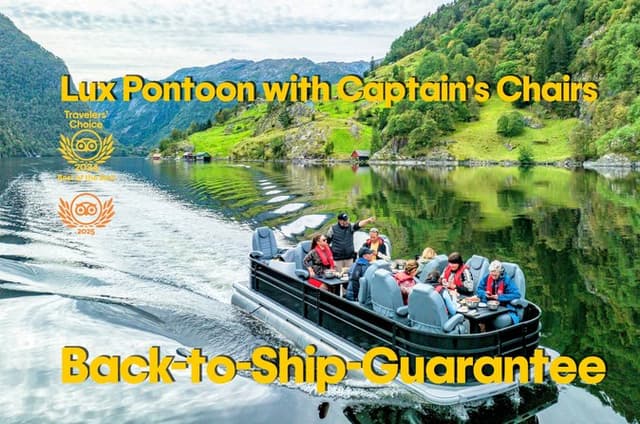 Mostraumen Lux Pontoon Cruise - Bergen Fjords