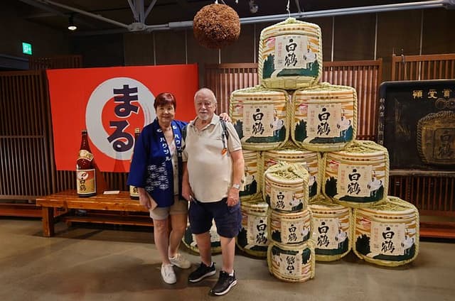 Nada Sake Breweries Kobe Local Tour with Licensed Guide