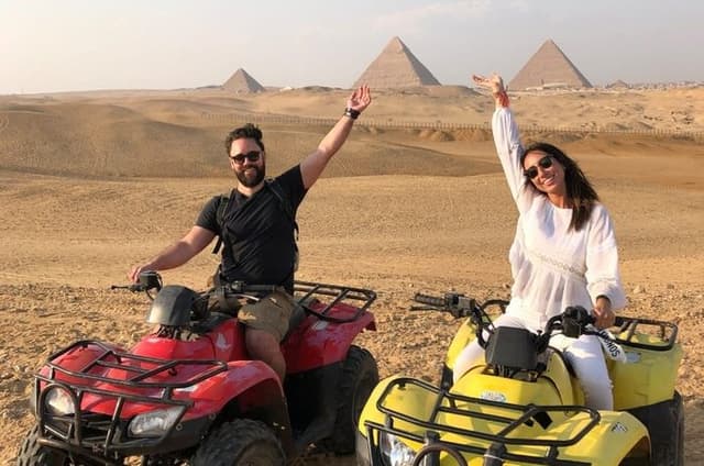 Giza Pyramids VIP Private Tour ATV Camel Inside Pyramid & Lunch