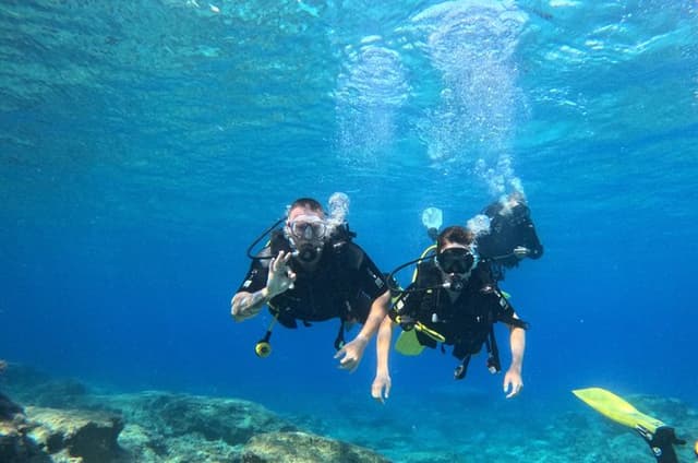 Discover Scuba diving at Green bay statues