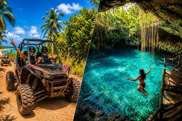Bayahibe Buggy Adventure + Blue Cave Cenote