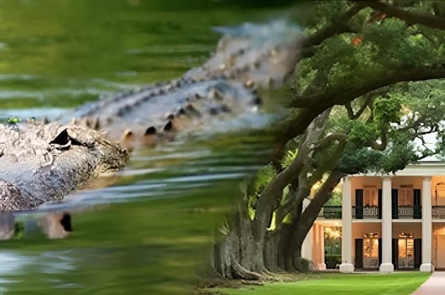 Swamp Boat and Plantation Tour with Shuttle from New Orleans