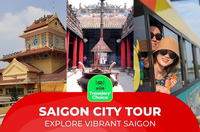 Full-Day Ho Chi Minh City Tour with Colonial Heritage & Chinatown