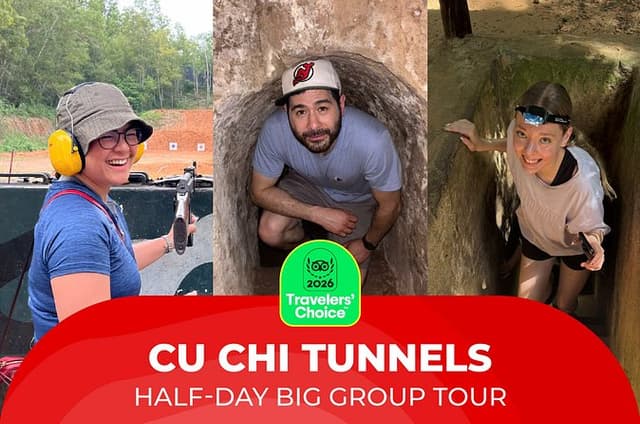 Cu Chi underground tour - Learn Vietnam war with others
