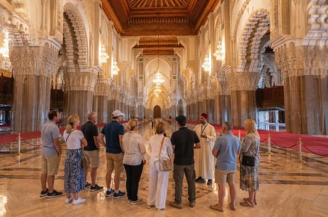 Casablanca City Tour with Hassan II mosque ticket
