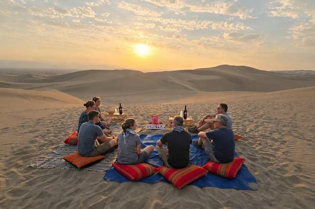 Premium Paracas & Huacachina Day Trip from Lima with Sunset Toast
