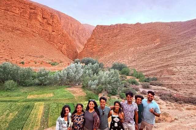 Dades Gorge Monkey Fingers Canyon Guided with Local Experience