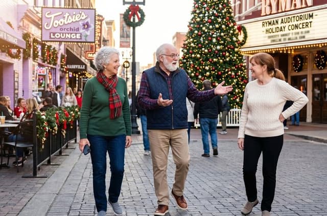 Private Christmas Heritage Walk in Nashville