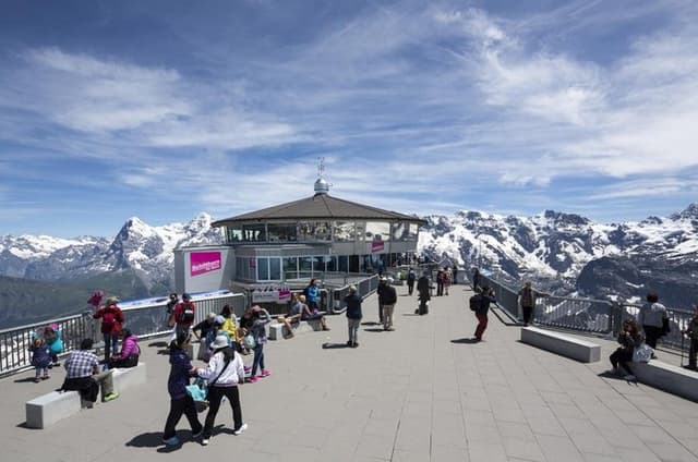 Schilthorn Piz Gloria afternoon small group tour from Interlaken