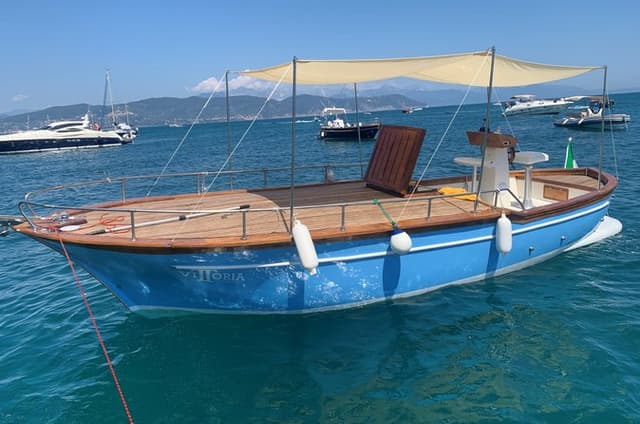 Boat tour 5 Terre from La Spezia : swim, food & open bar