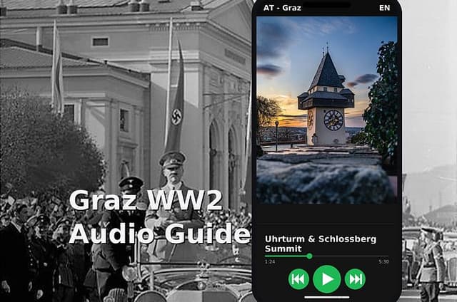 Historical Hitler Self Guided Walking Tour and Audio Guide Graz