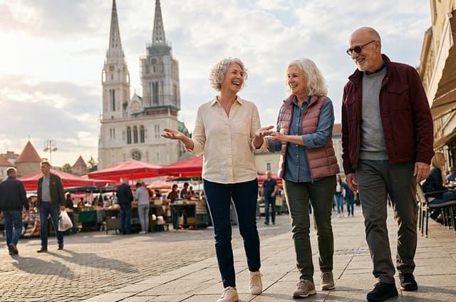 Private Family Walking Tour in Zagreb Cultural Heritage