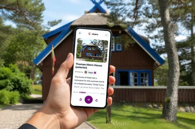 Neringa Self Guided Walking Tour with Audio and Quiz