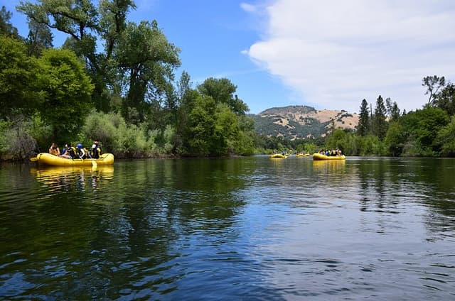 South Fork American Family Friendly 2 hour Lazy River Float Trip