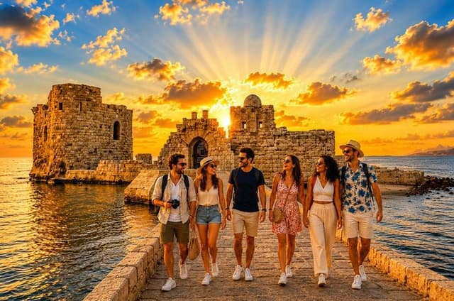Sidon, Tyre & Maghdouche Small Group Tour with Lunch from Beirut