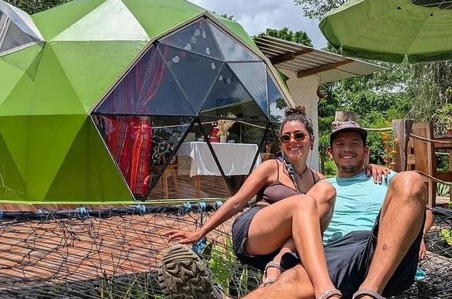 Stay at an Eco Dome Lodge & Explore Giant Tortoises, Lava Tunnels