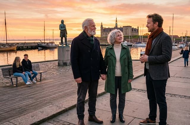 Private Romantic Walking Tour in Helsingør Historic Heritage