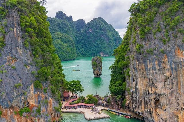James Bond Island Tour with Sea Canoe by Longtail Boat from Krabi