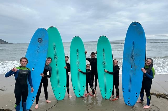 Private Surf Lessons Near Santa Barbara
