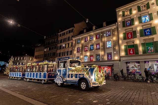 Christmas Train Lucerne