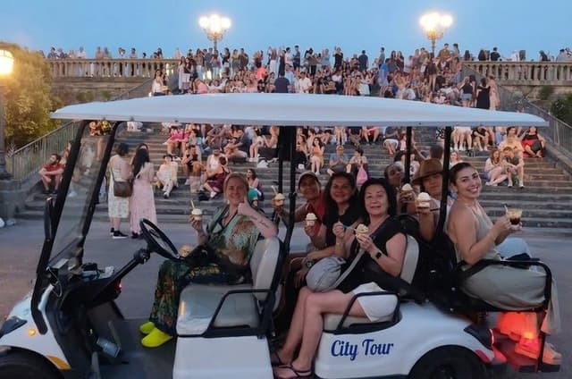 Panoramic Florence Golf Cart Tour with Gelato