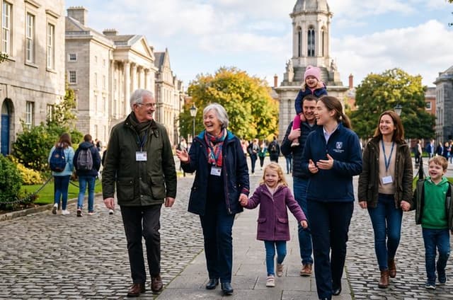 Private Historic Dublin Family Walking Tour