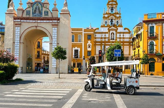 Seville Private Tuk Tuk Tour with Hidden Gems & Highlights