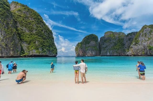 From Phi Phi: Morning/Afternoon Phi Phi Island Tour Longtail Boat