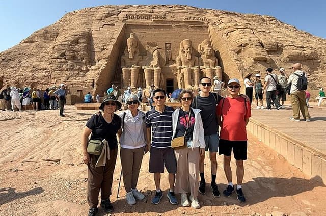 Private Abu Simbel tour by Car with Hotel Transfers from Aswan