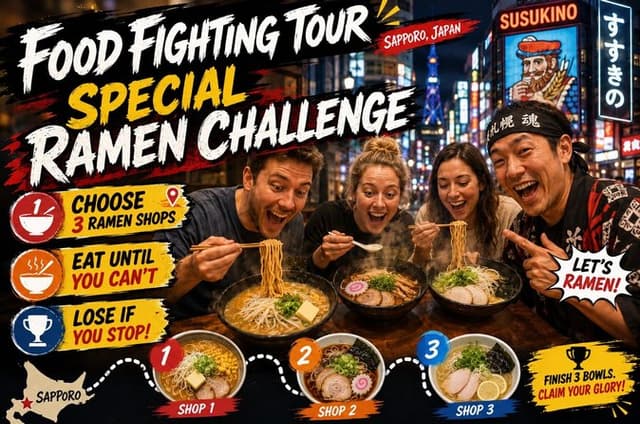 Food Fighting Challenge Tour Sapporo Ramen Special